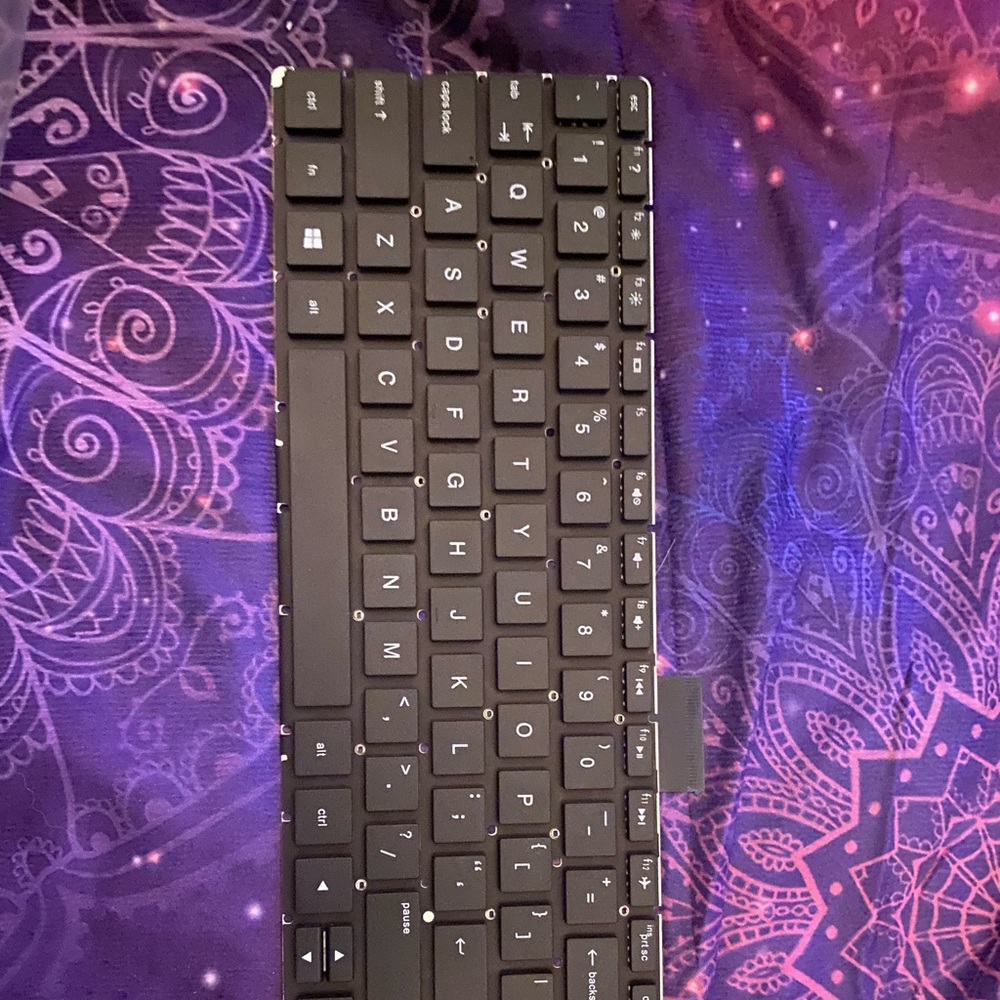 Keyboard part piece as shown